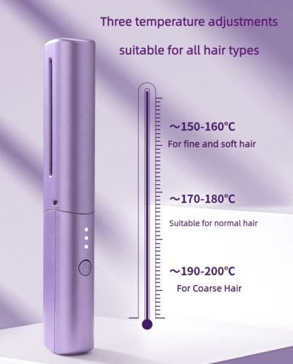 🔥LAST DAY 50% OFF🔥Rechargeable Mini Hair Straightener