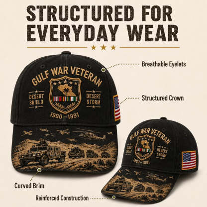 Desert Storm Veteran Commemorative Cap