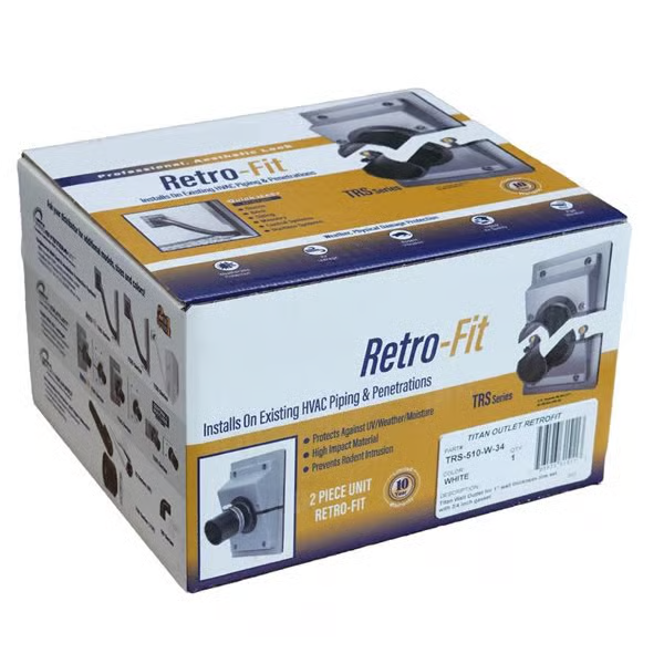 🔥Last Day 60% OFF🔥 - HVAC Wall Penetration & Line-Set Cover Kit – Retrofit Finish Solution