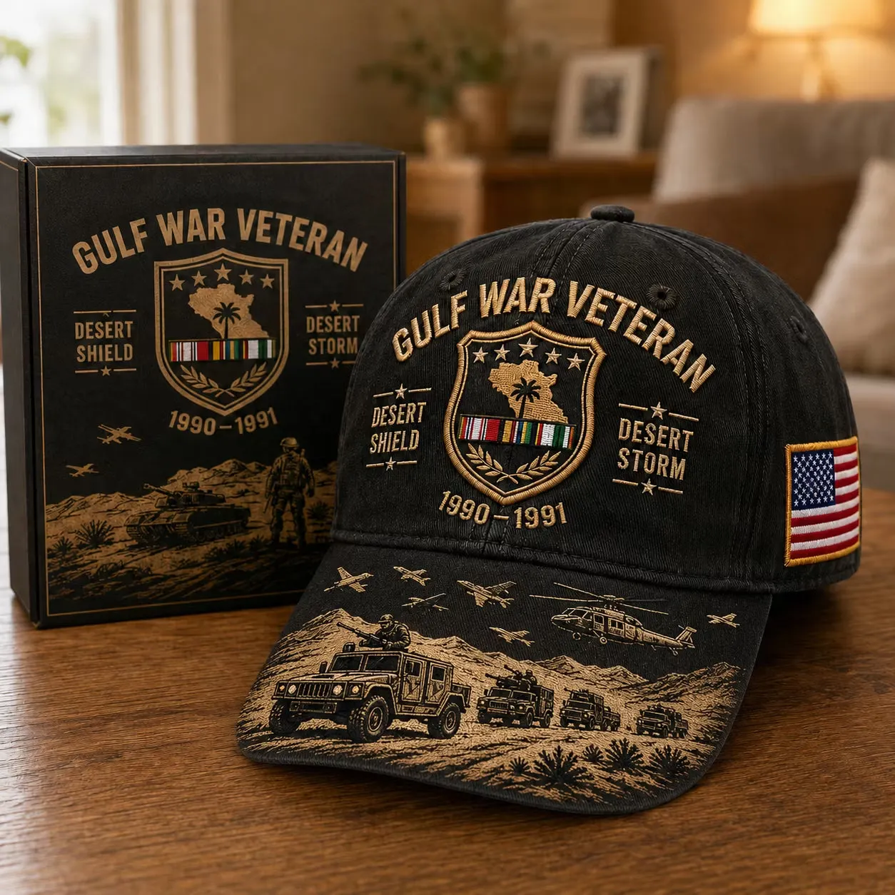 Desert Storm Veteran Commemorative Cap