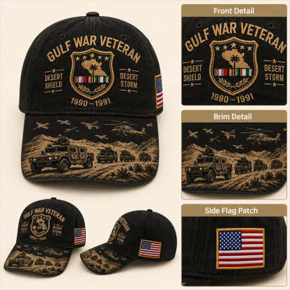 Desert Storm Veteran Commemorative Cap
