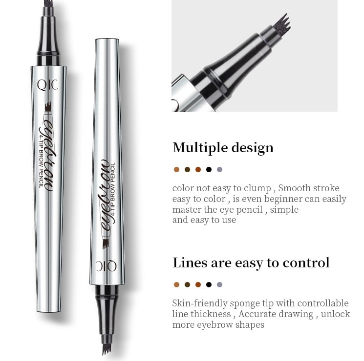 🎉BUY 1 GET 1 FREE (2 PCS)🎉High Quality 3D Waterproof Microblading Eyebrow Pen 4 Fork Tip Tattoo Pencil