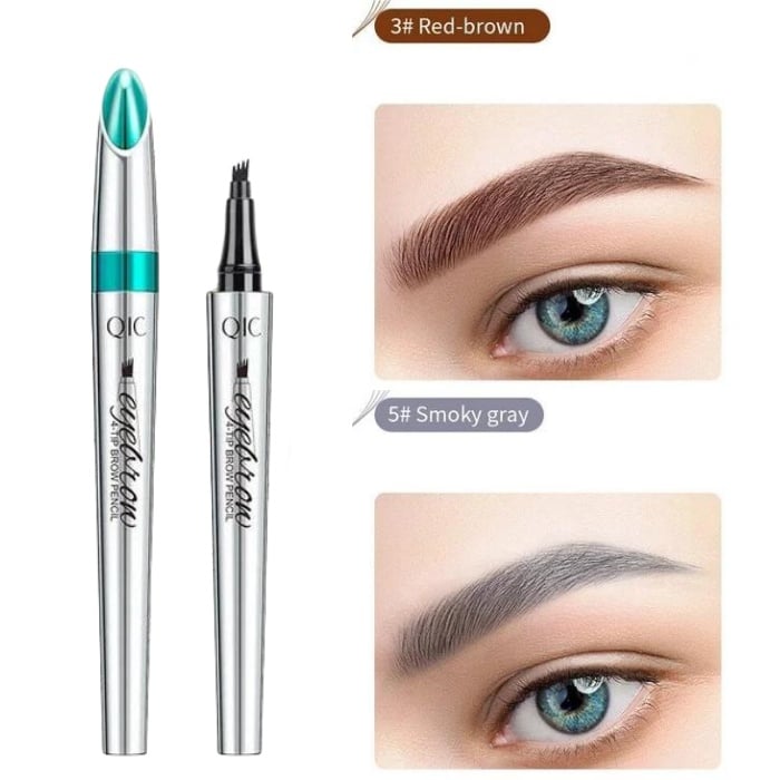 🎉BUY 1 GET 1 FREE (2 PCS)🎉High Quality 3D Waterproof Microblading Eyebrow Pen 4 Fork Tip Tattoo Pencil