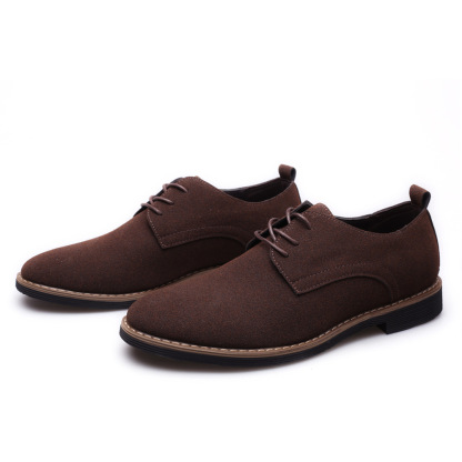 🔥Hot Sale🎁--70% OFF 🎉Mens Classic ritish Style Suede Lace Up Business Formal Casual Shoes