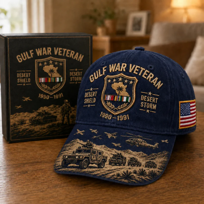 Desert Storm Veteran Commemorative Cap