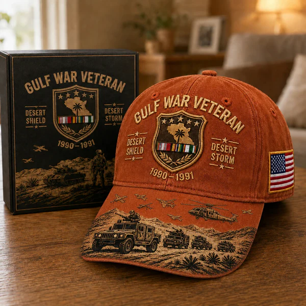 Desert Storm Veteran Commemorative Cap