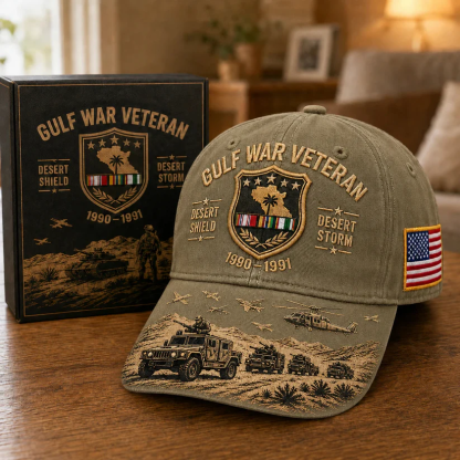 Desert Storm Veteran Commemorative Cap