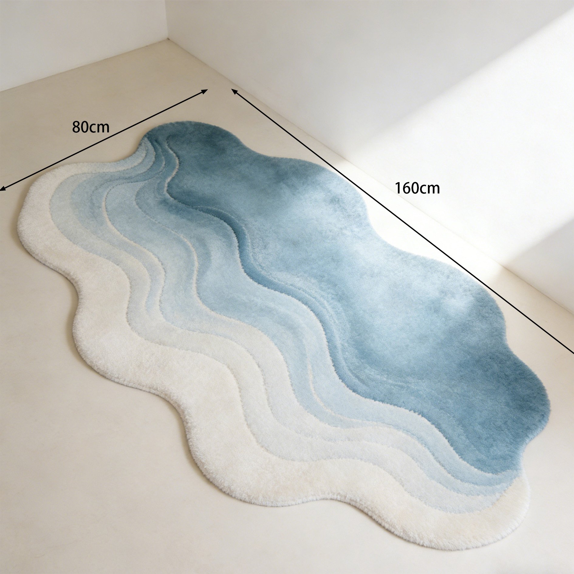 Dywan o geometrycznym wzorze