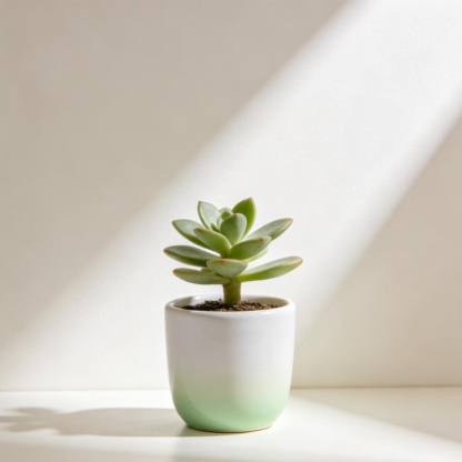 Dekoracyjna mini doniczka na stół