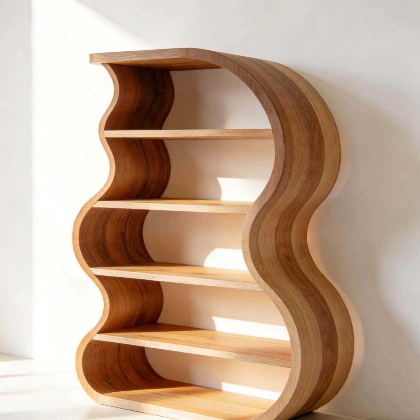 Nowoczesny regał na książki