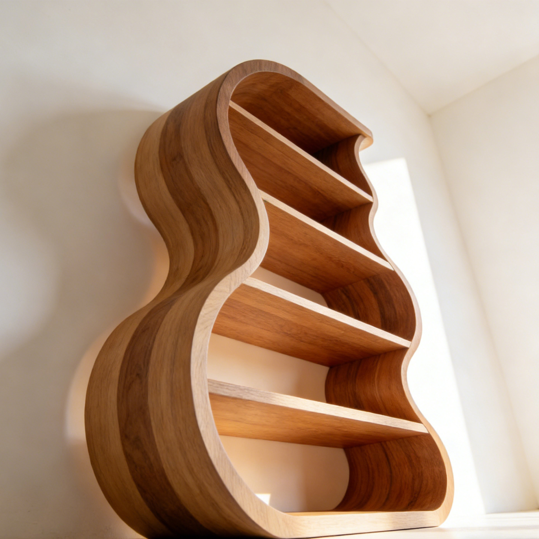 Nowoczesny regał na książki