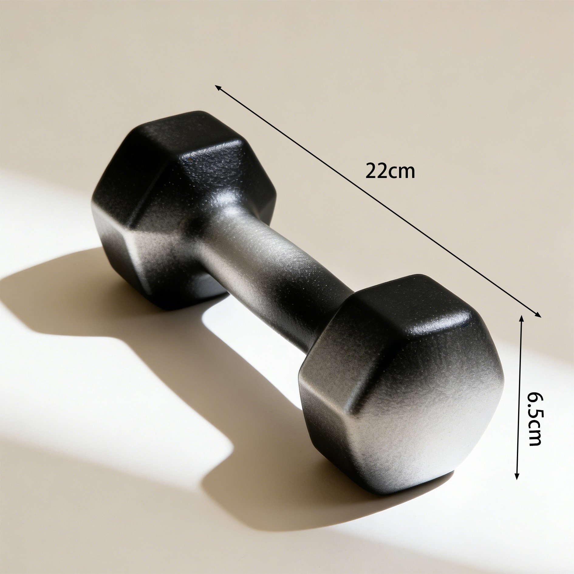 Durable dumbbell set for muscle building
