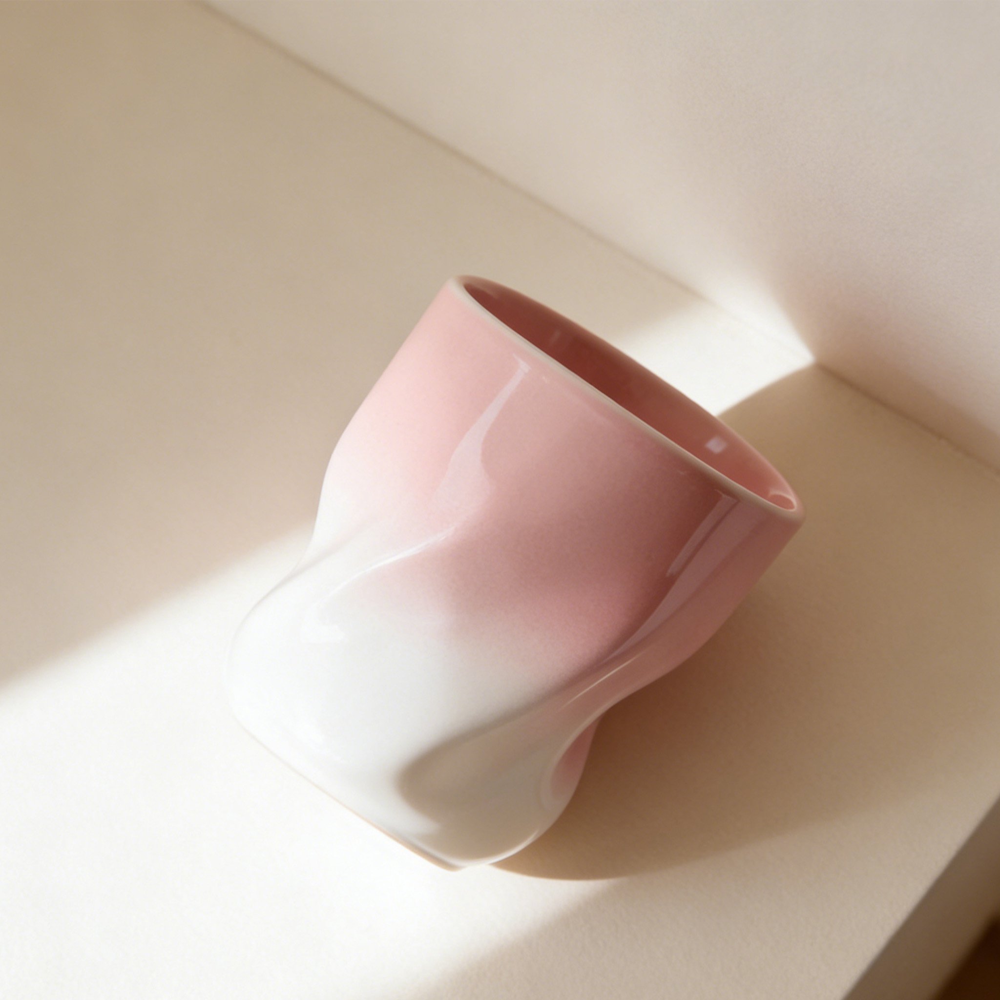 Minimalist ceramic cups for everyday use