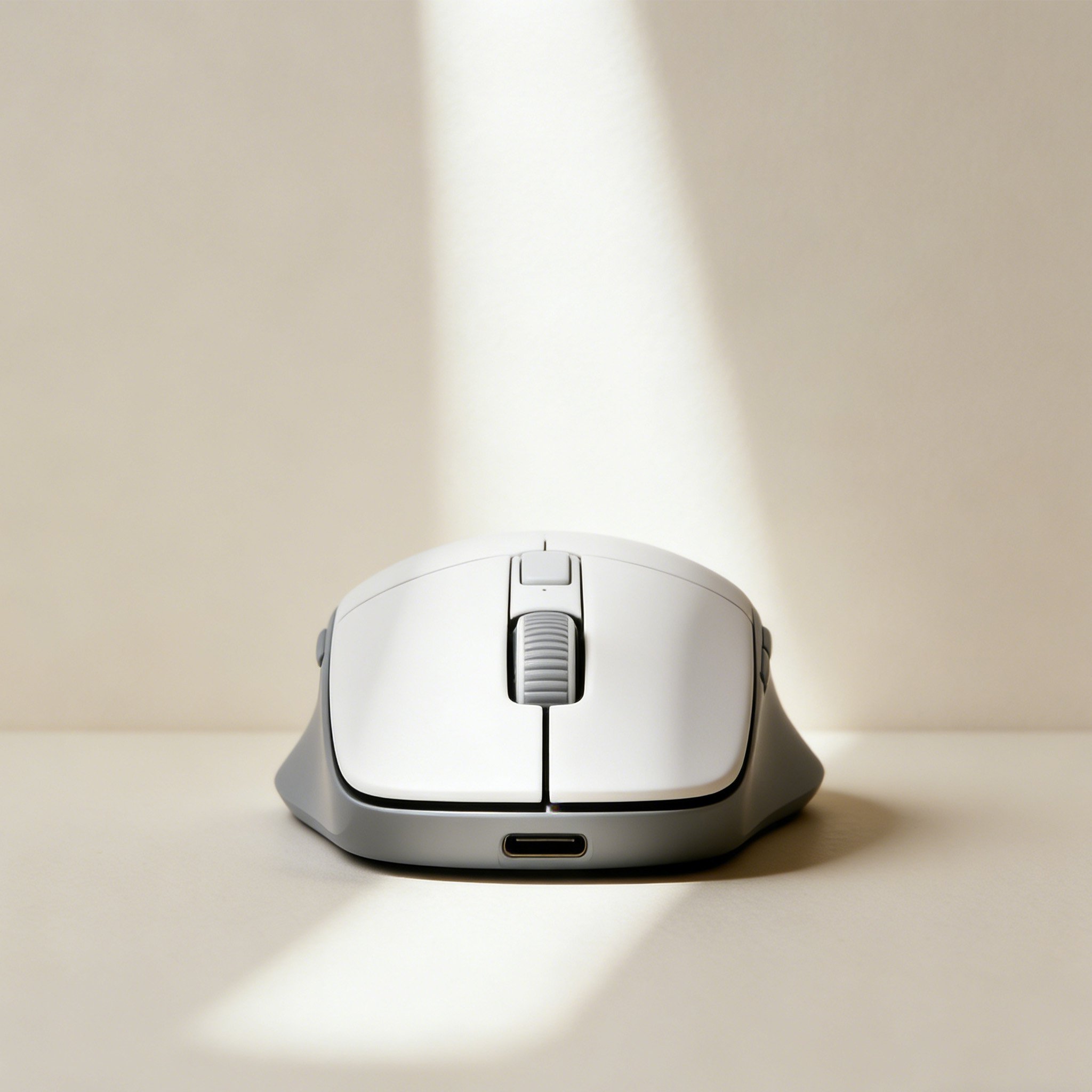 Vertical ergonomic mouse for wrist support