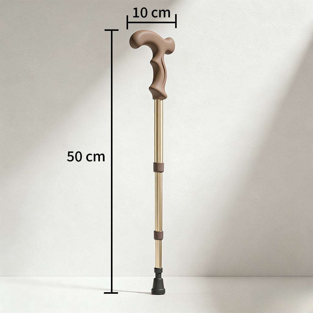 Kij trekkingowy z regulowaną długością