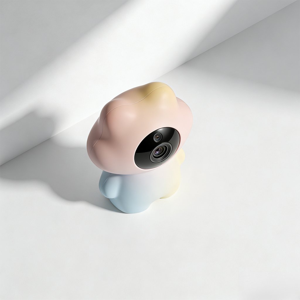 Nowoczesna kamera wifi do monitoringu dziecka