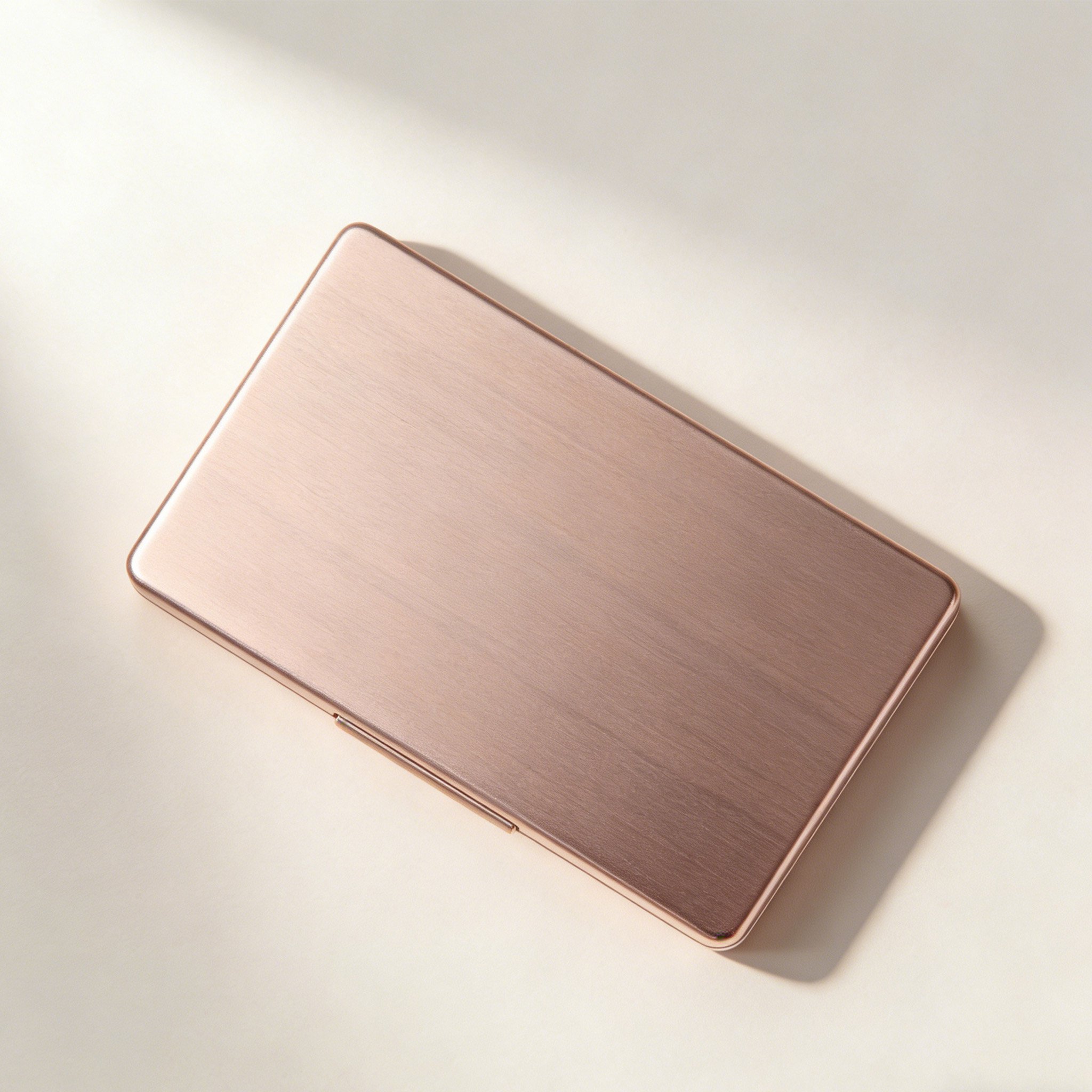 Stapel von 30 Visitenkartenboxen aus Metall