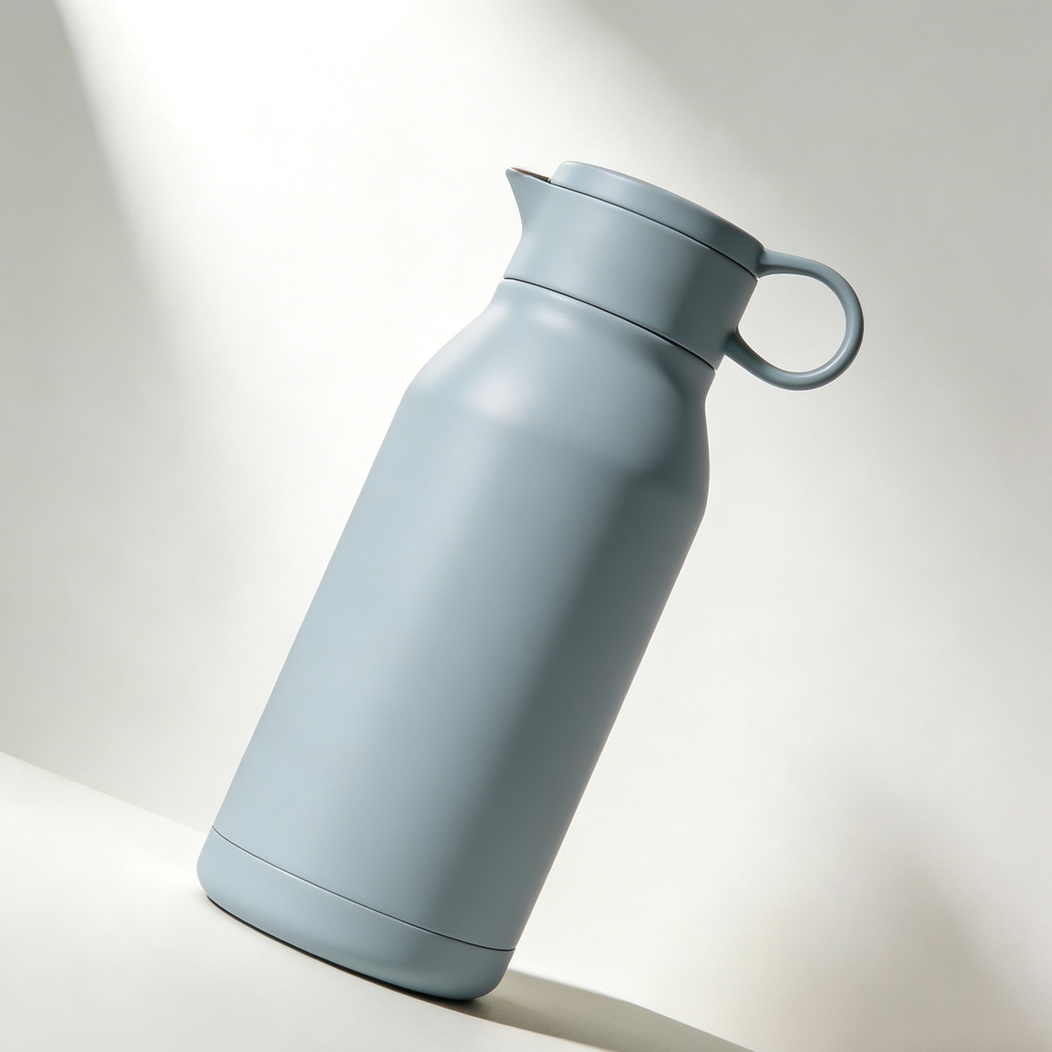 Drei hochwertige Thermosflaschen in modernem Design