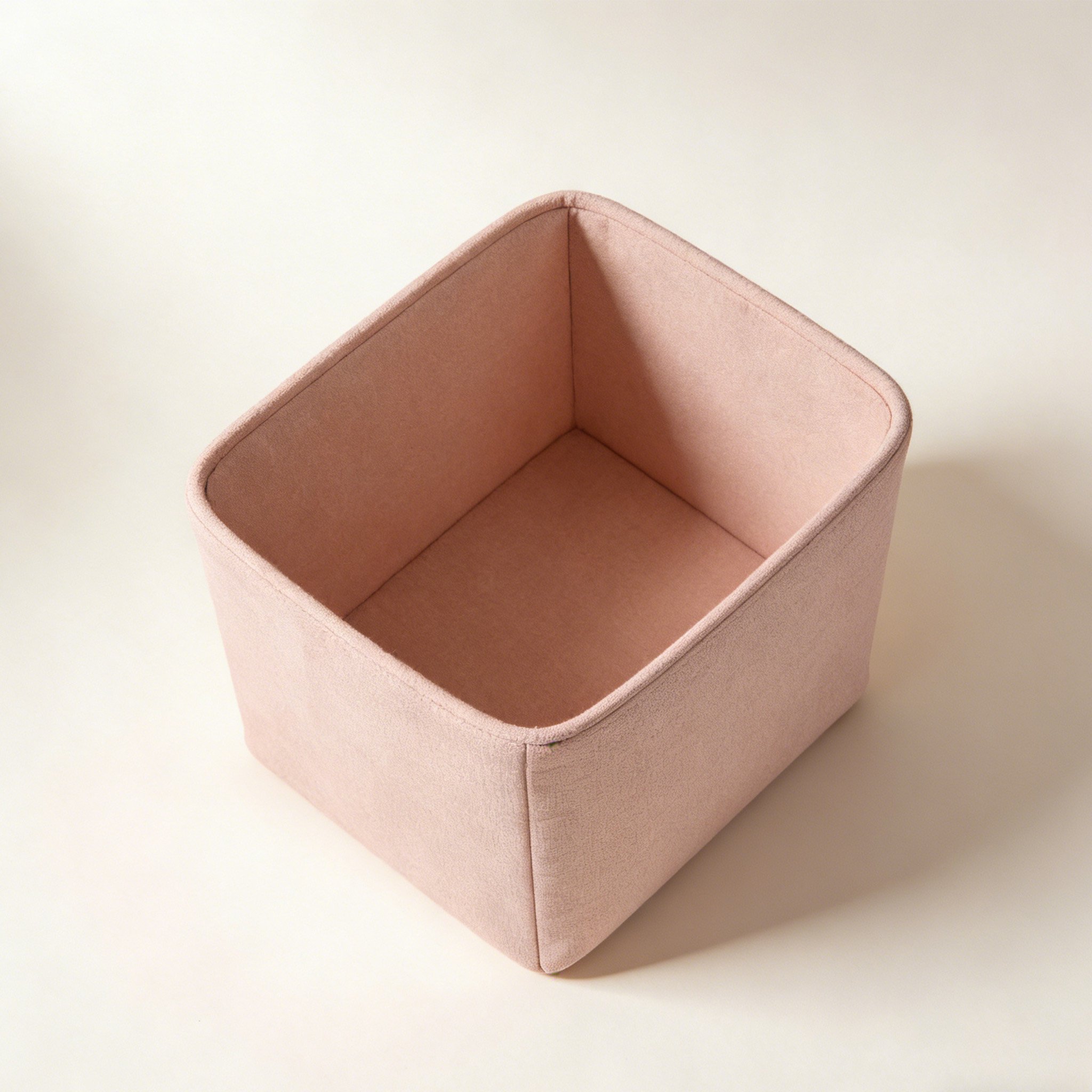 Faltbare Aufbewahrungskörbe aus Stoff für das Wohnzimmer