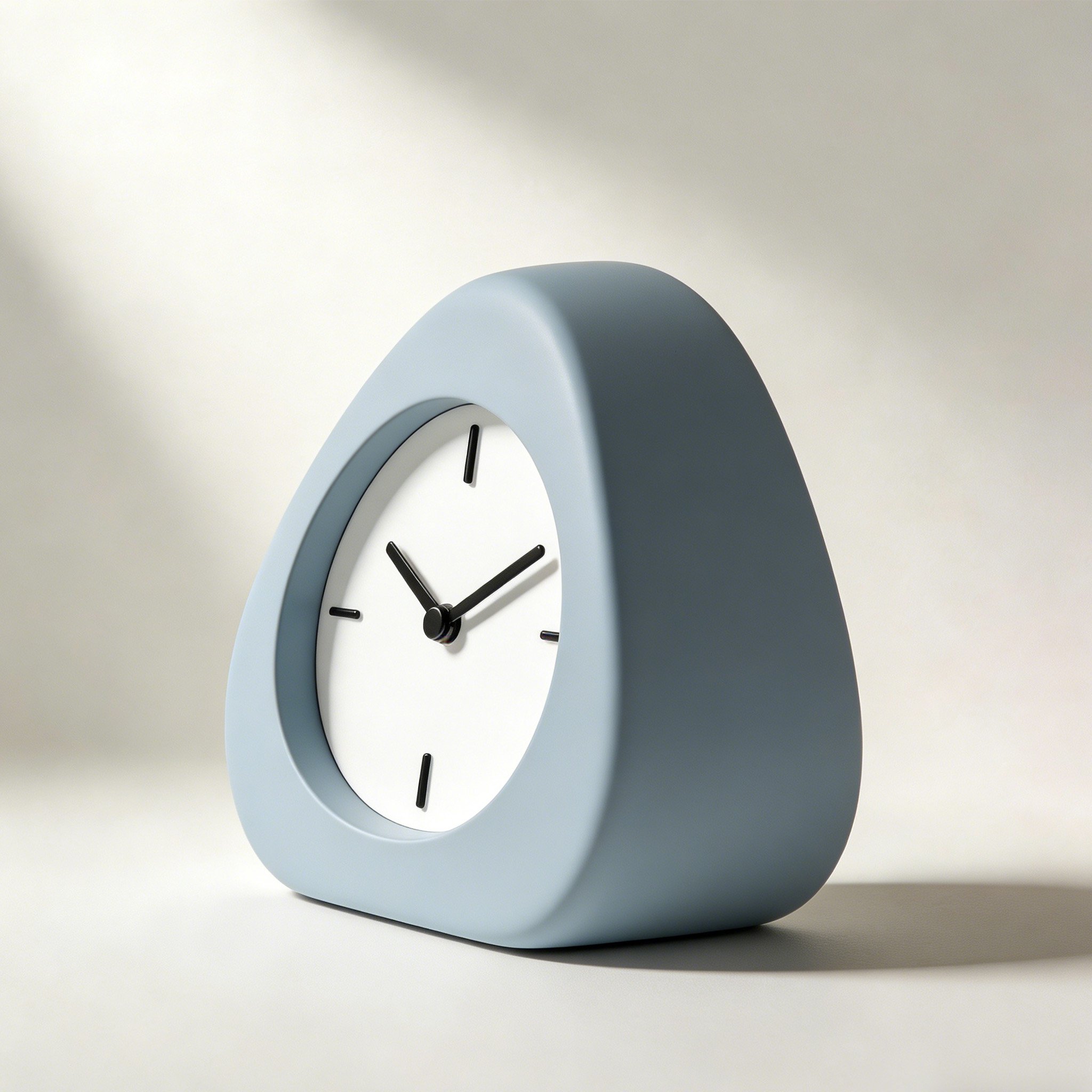 Digitale Uhr mit klarem Display und minimalistischem Design