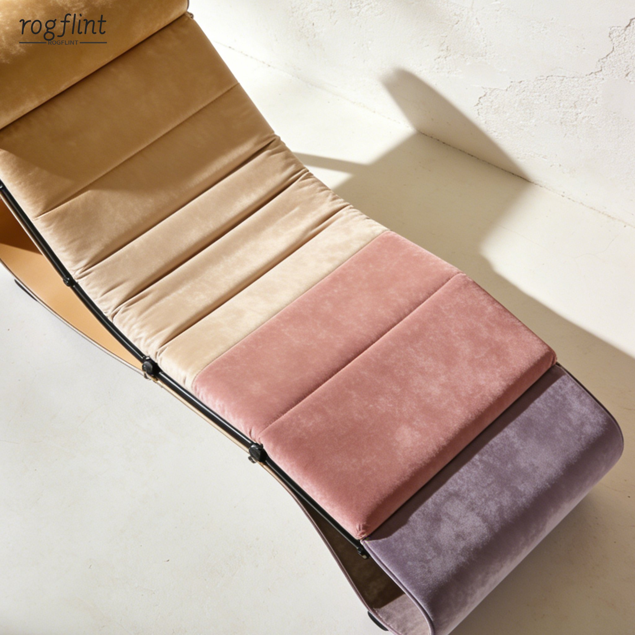 Állítható nyugágy teraszon elhelyezve