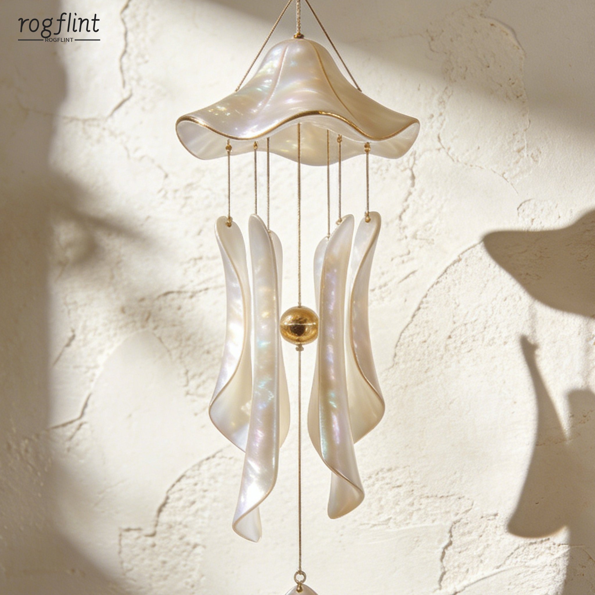 Dekoratív szélcsengő lakásdekorációhoz