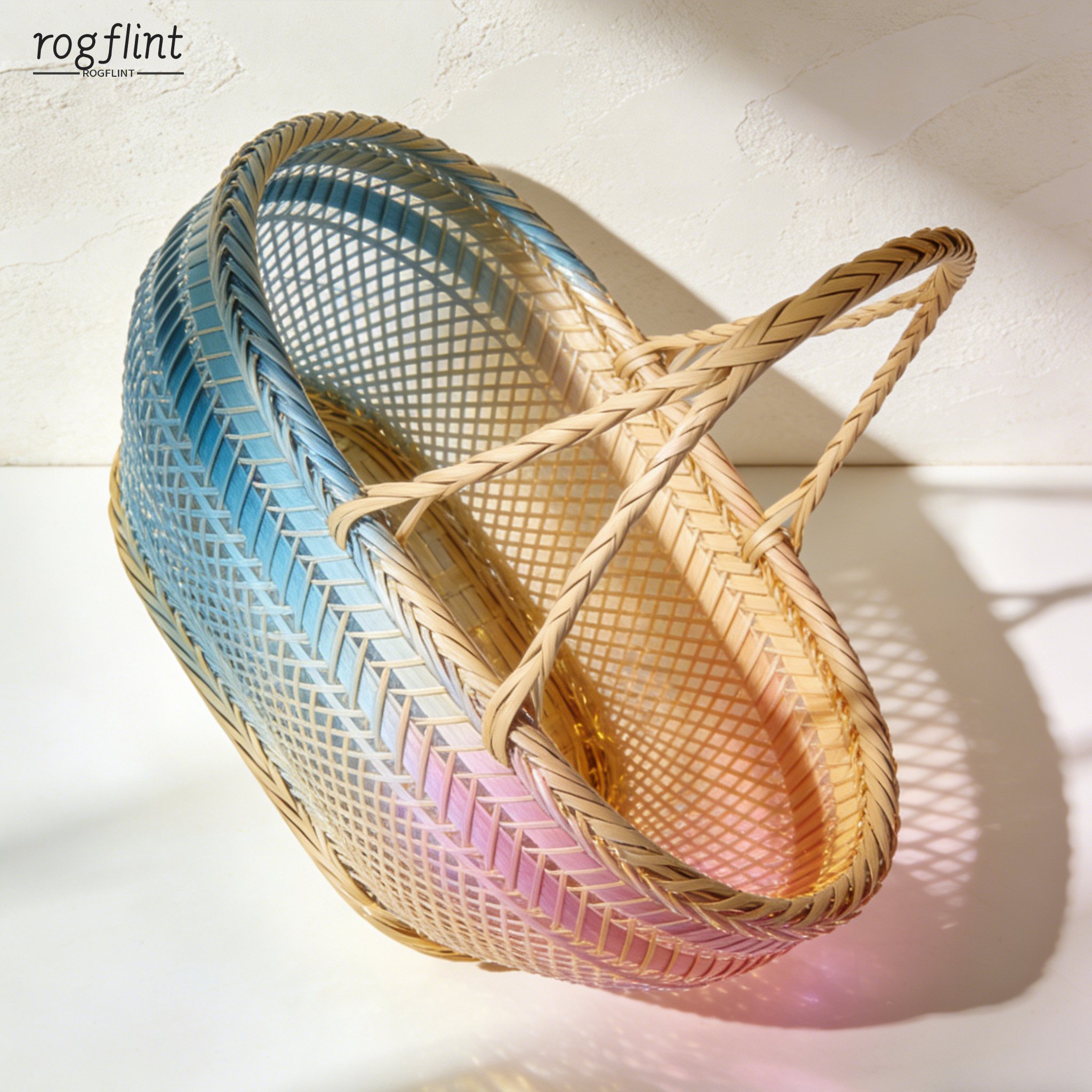 Természetes bambusz kosarak otthoni tároláshoz