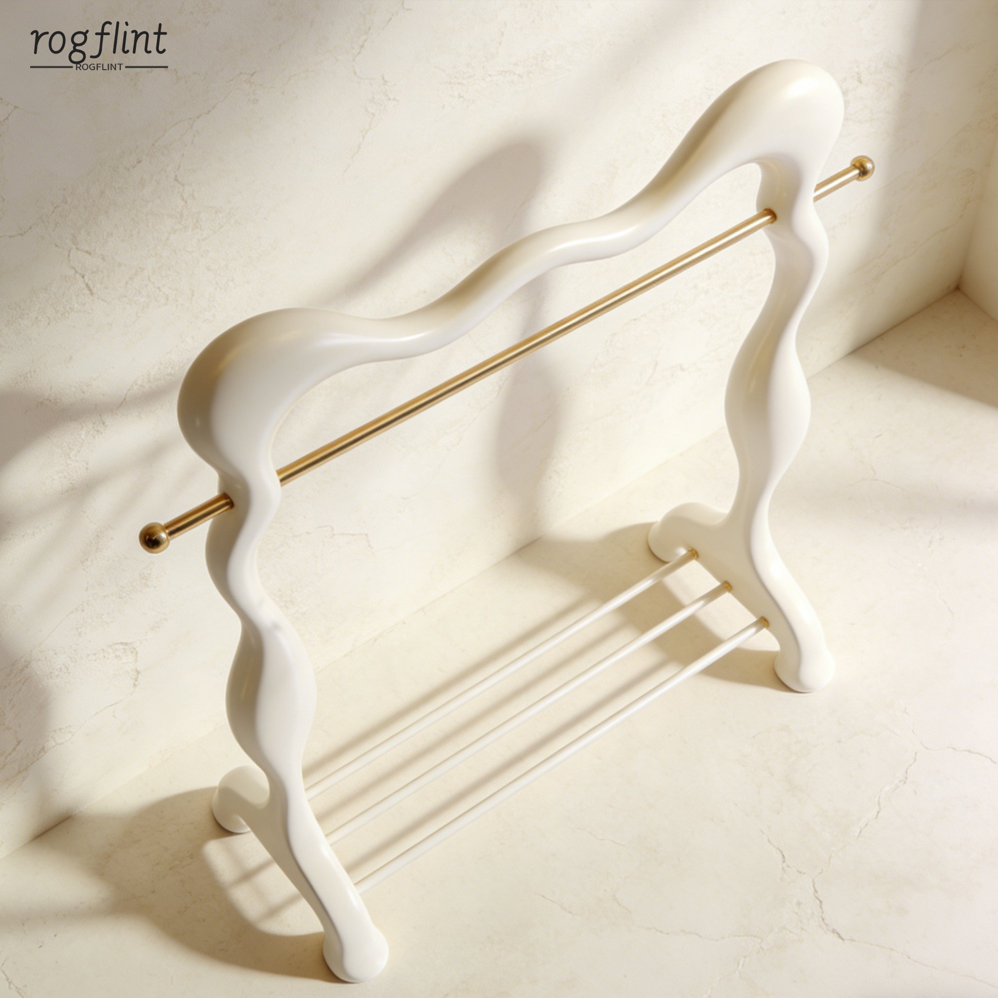 Összecsukható rozsdamentes acél ruhaszárító állvány