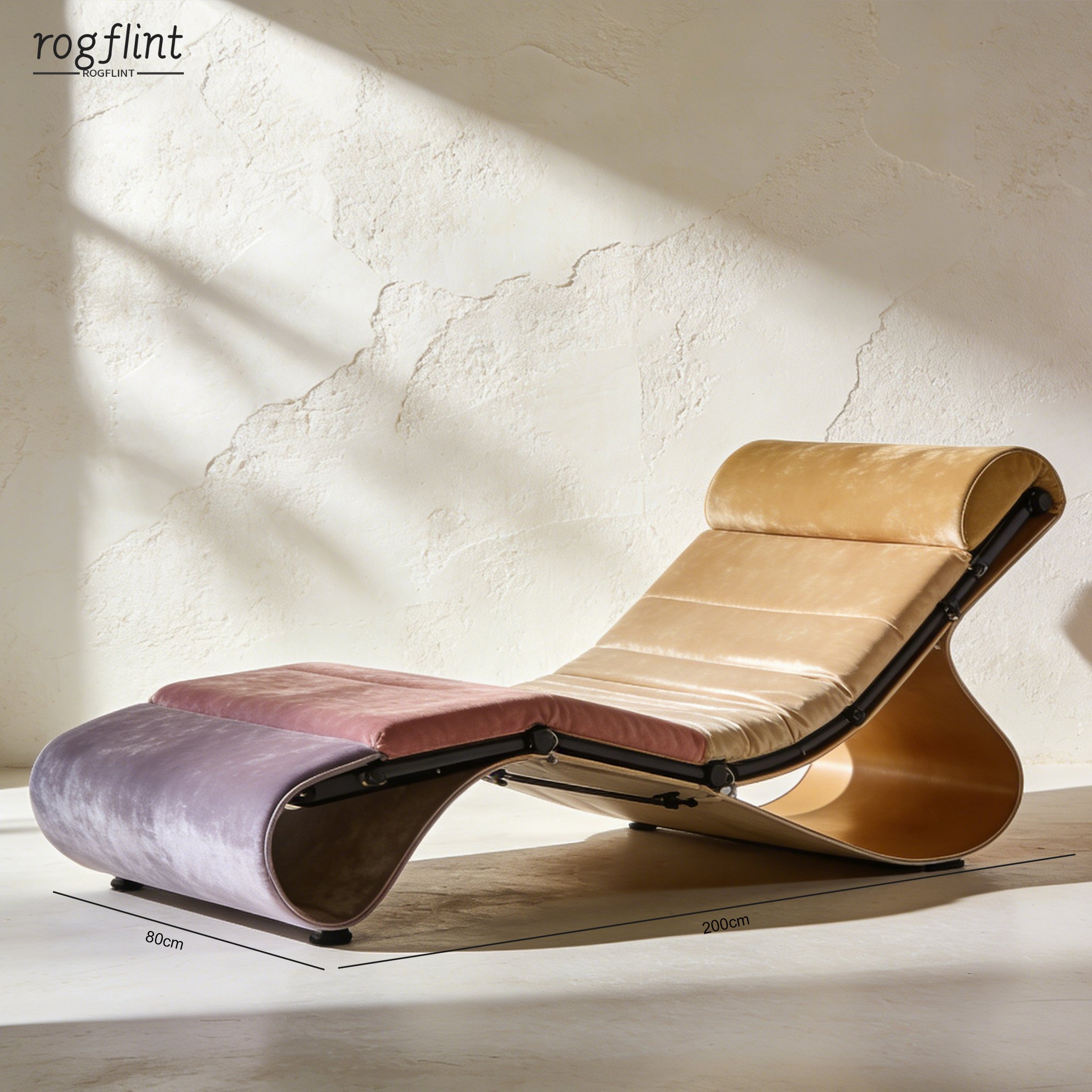 Összecsukható nyugágy praktikus használathoz