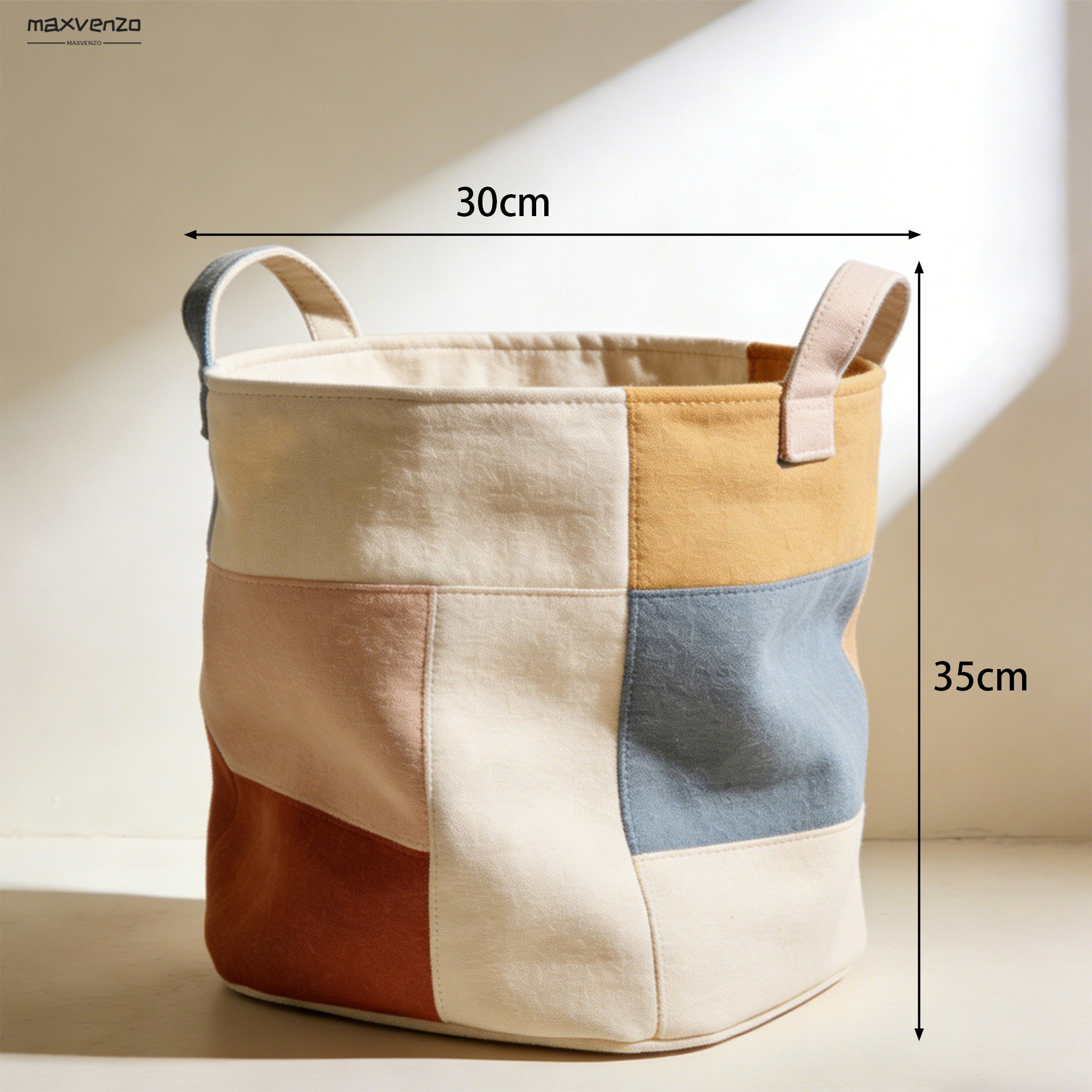 Wielofunkcyjne pojemniki materiałowe na zabawki i akcesoria