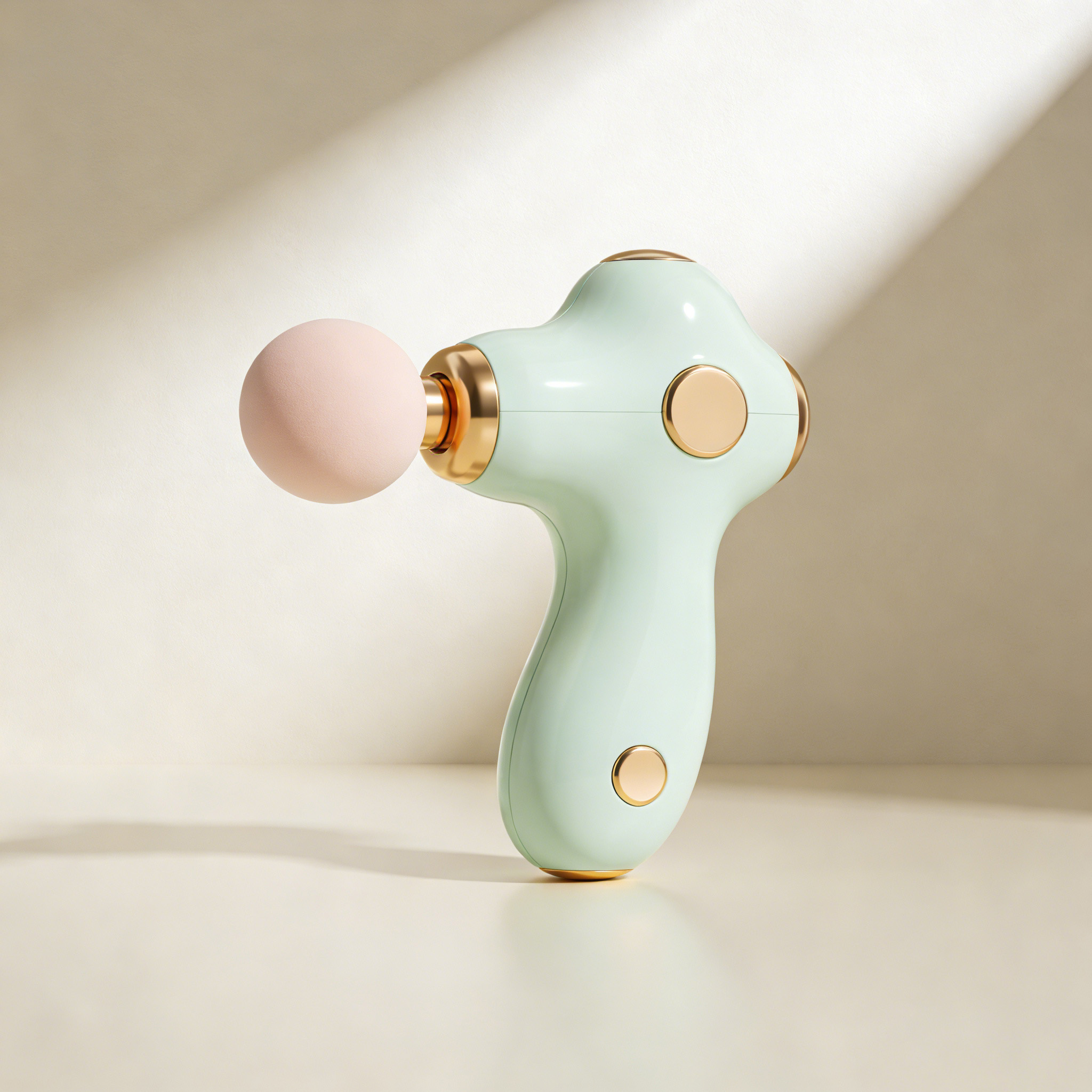 Multifunktionale leise Massagepistole