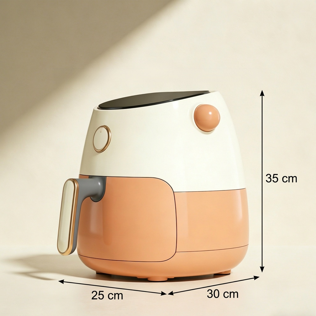 Digitale Steuerung der Heißluftfritteuse