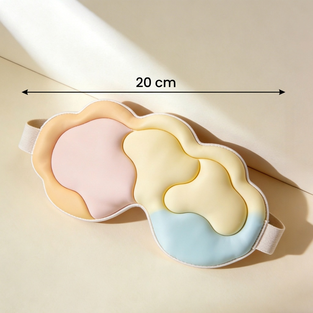 Schlafmaske Set für Damen und Herren – verstellbares Band