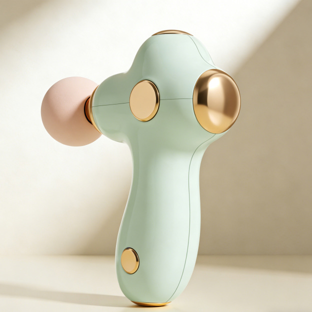 Multifunktionale leise Massagepistole