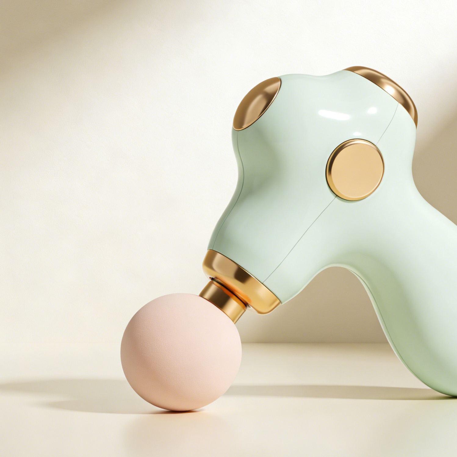 Multifunktionale leise Massagepistole