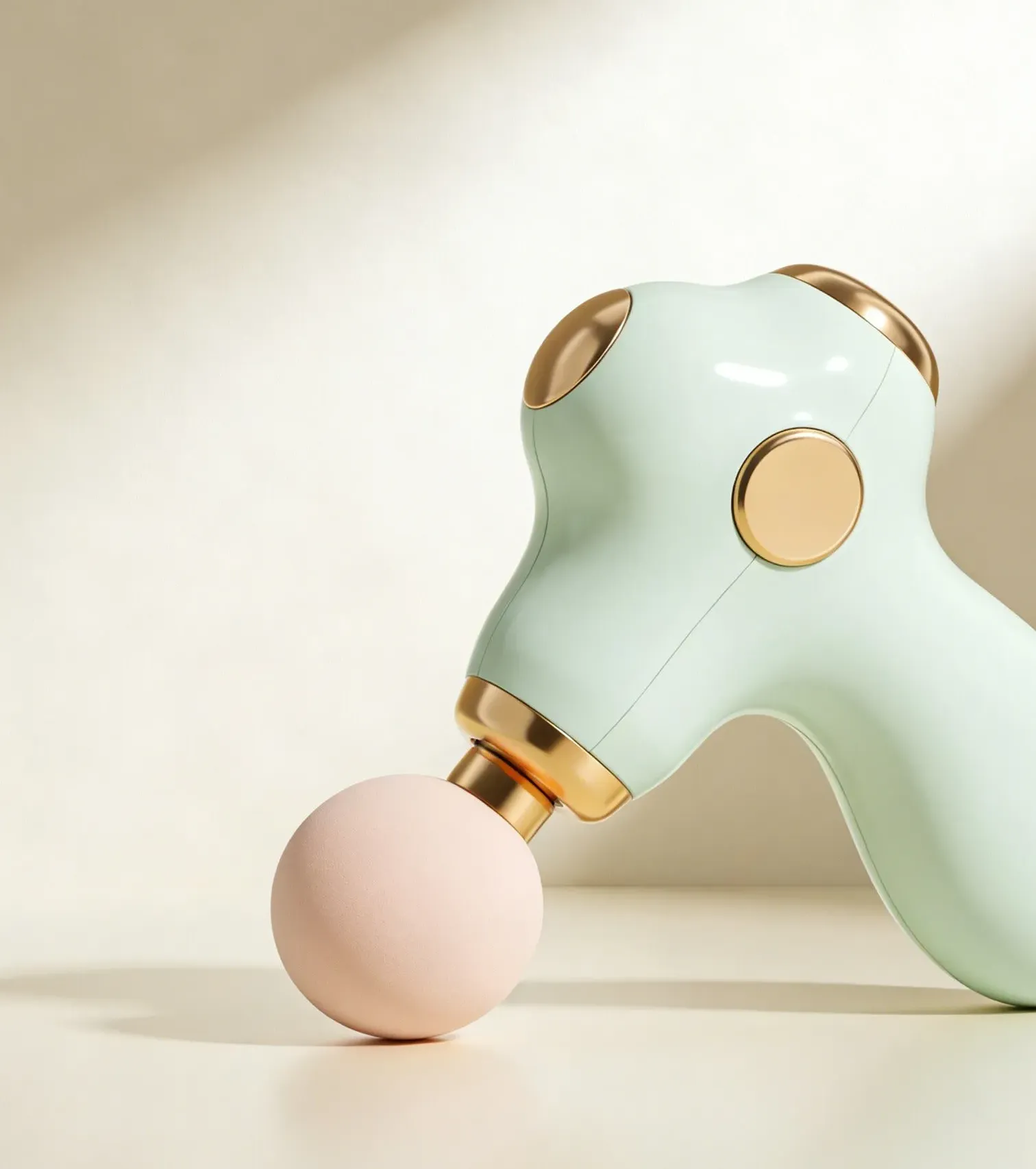 Multifunktionale leise Massagepistole in moderner Ausf&uuml;hrung