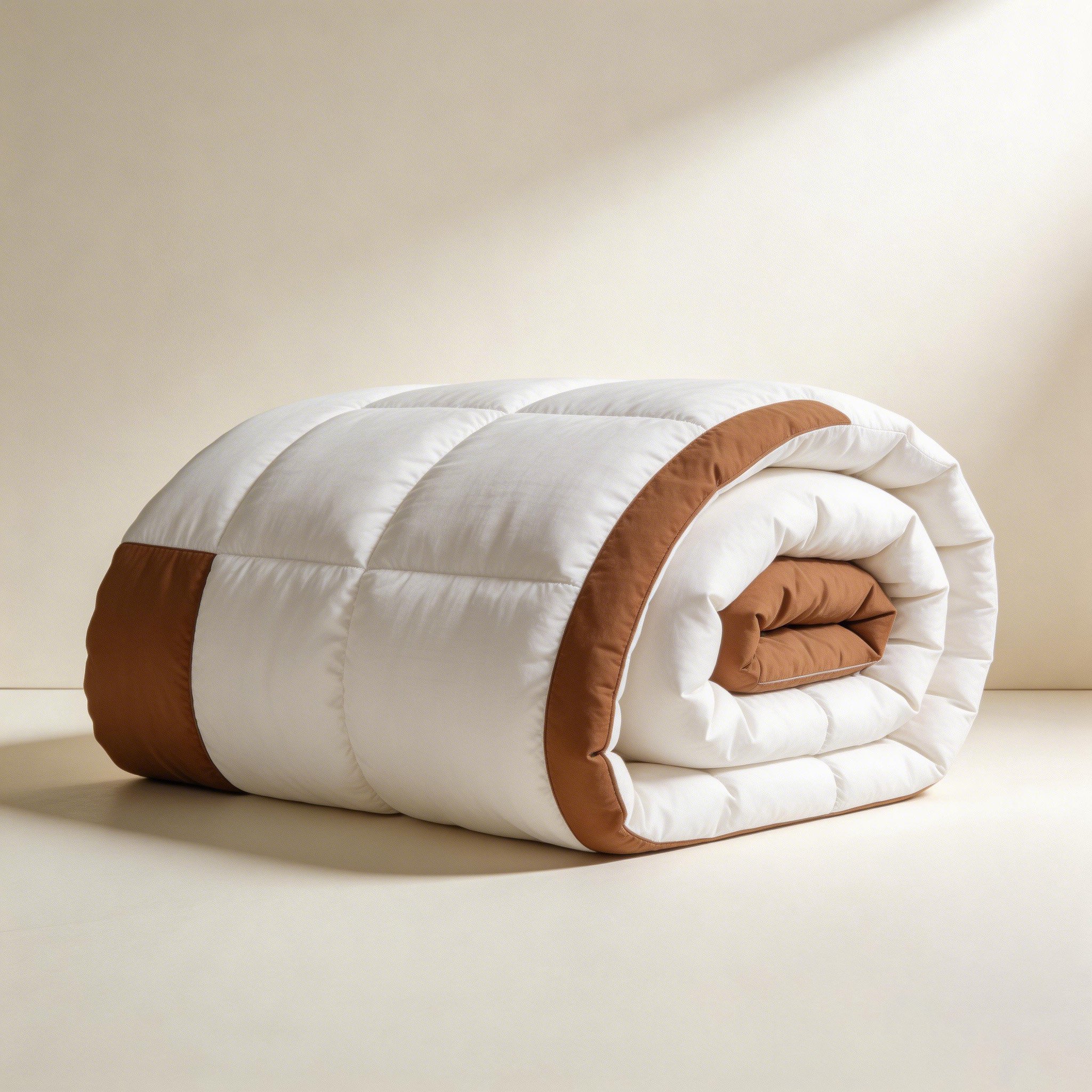 Detailaufnahme der hochwertigen Daunenfüllung