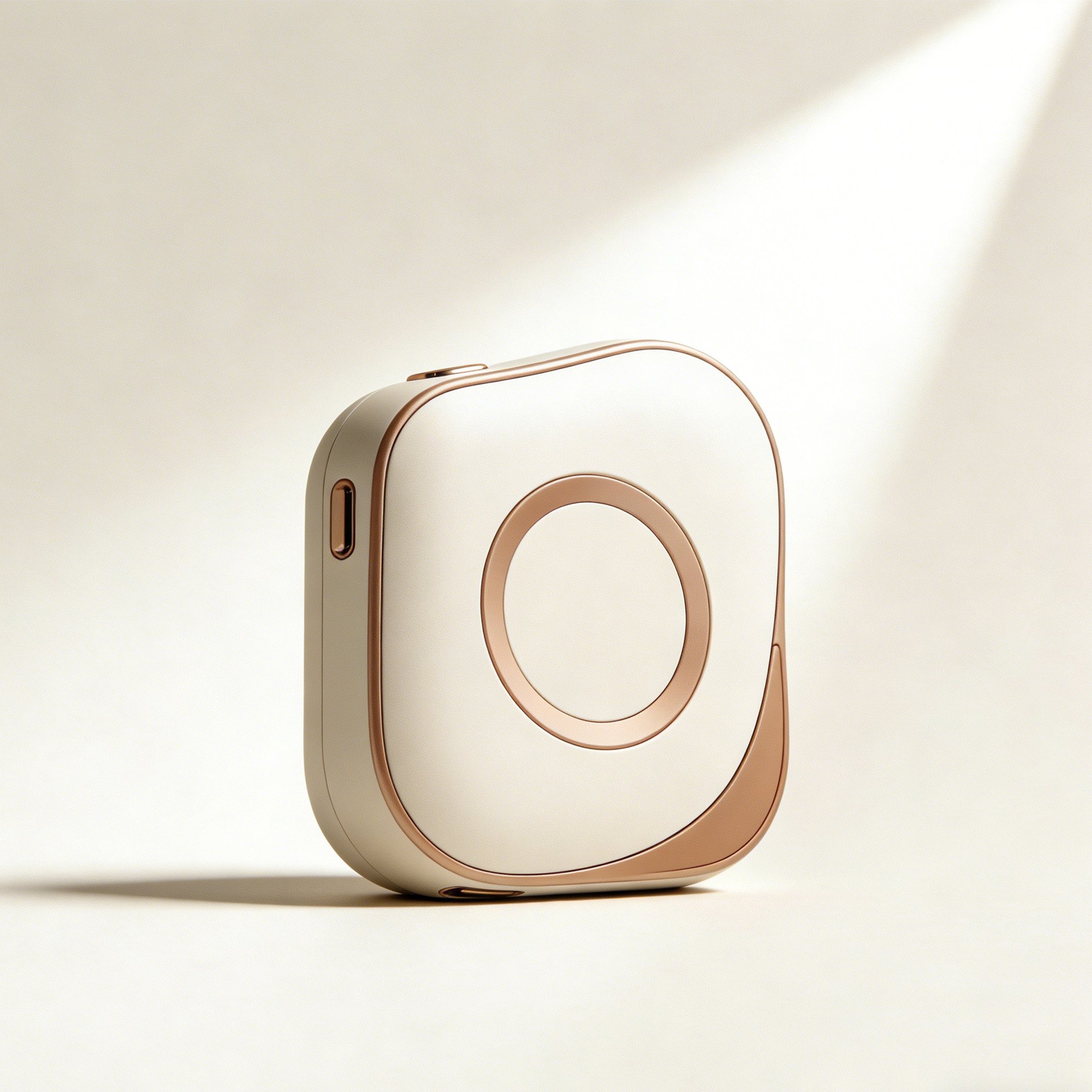 Schnelllade Wireless Powerbank Vorderansicht