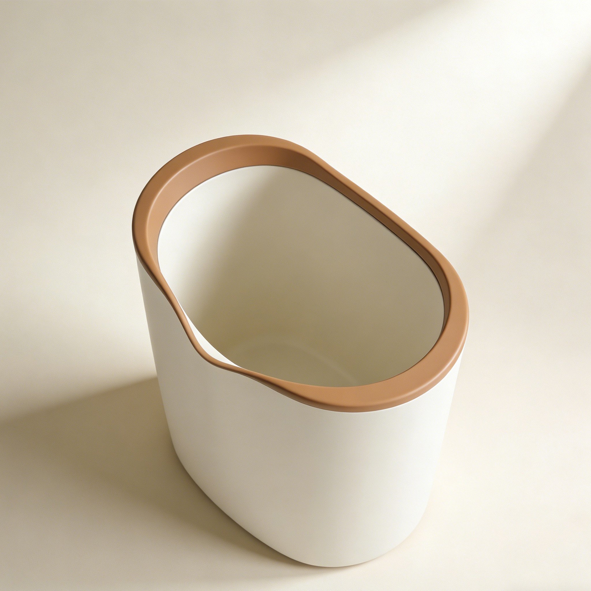 Haushalts-Mülleimer 6 Stück Set in moderner Optik