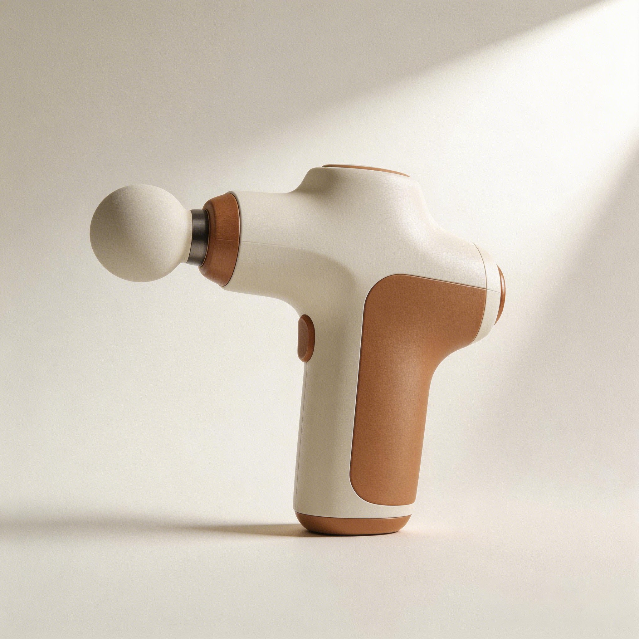 Tiefengewebsmassagegerät in Anwendung am Rücken