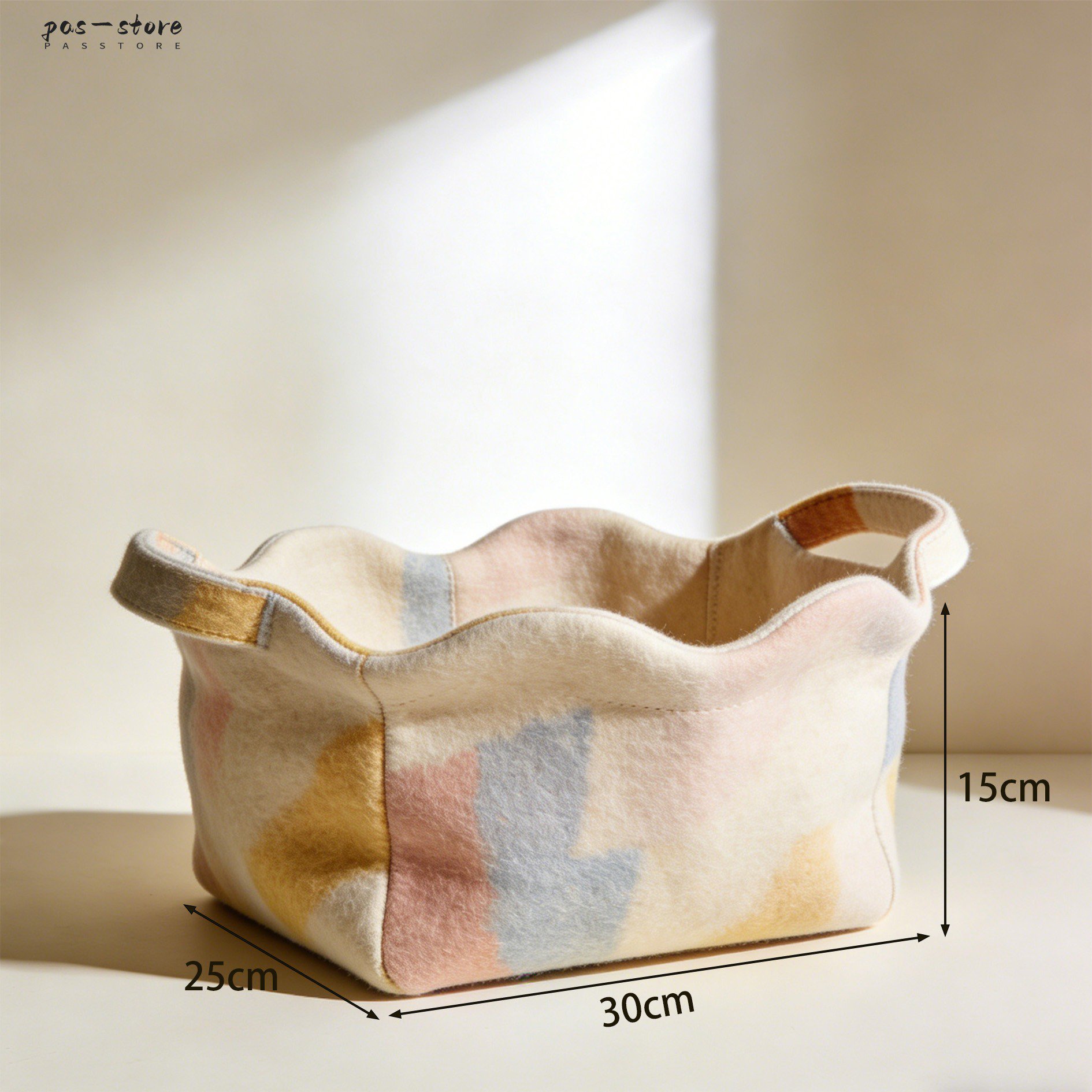 Neutral color storage baskets for modern home decor