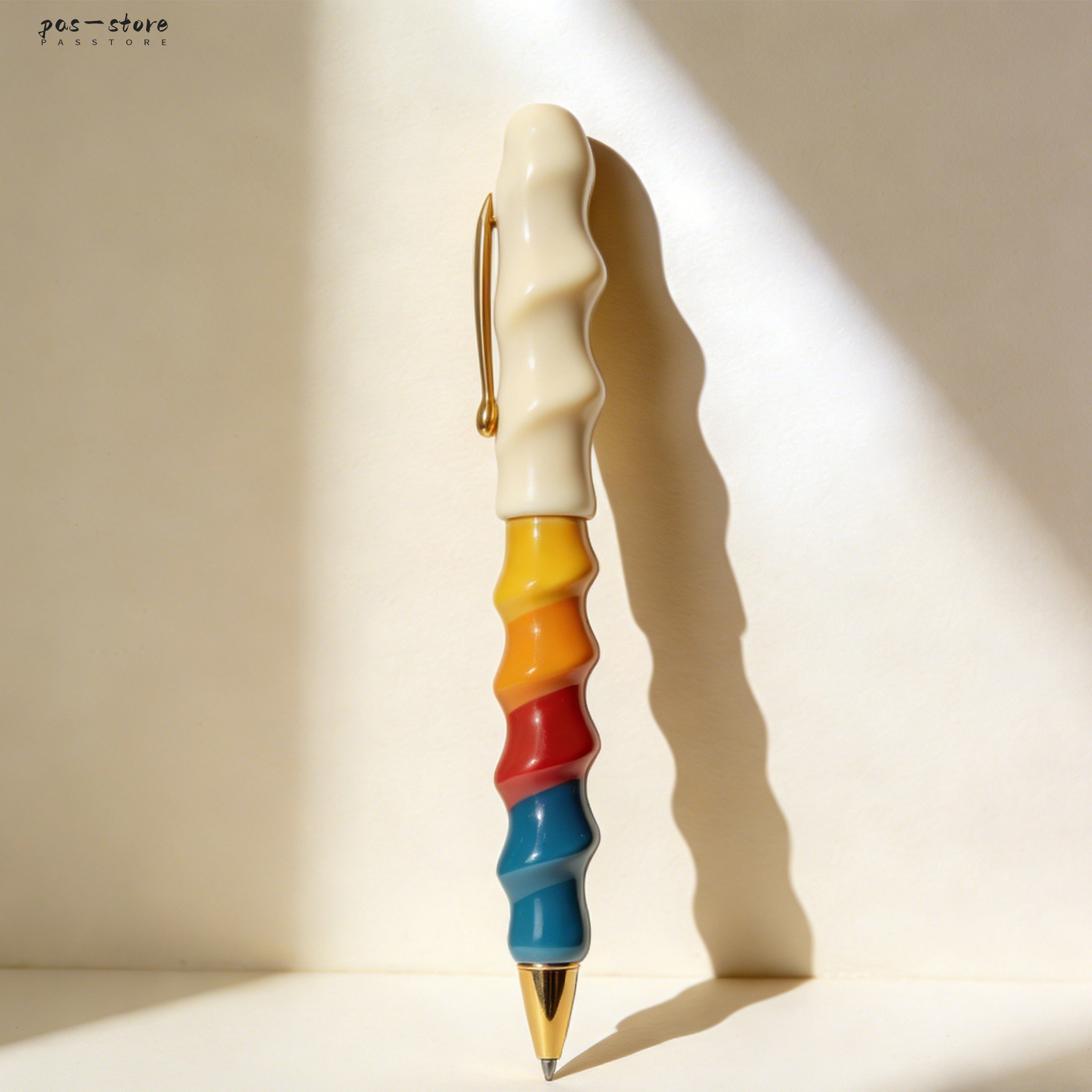 Colorful gel ink pens for writing and drawing