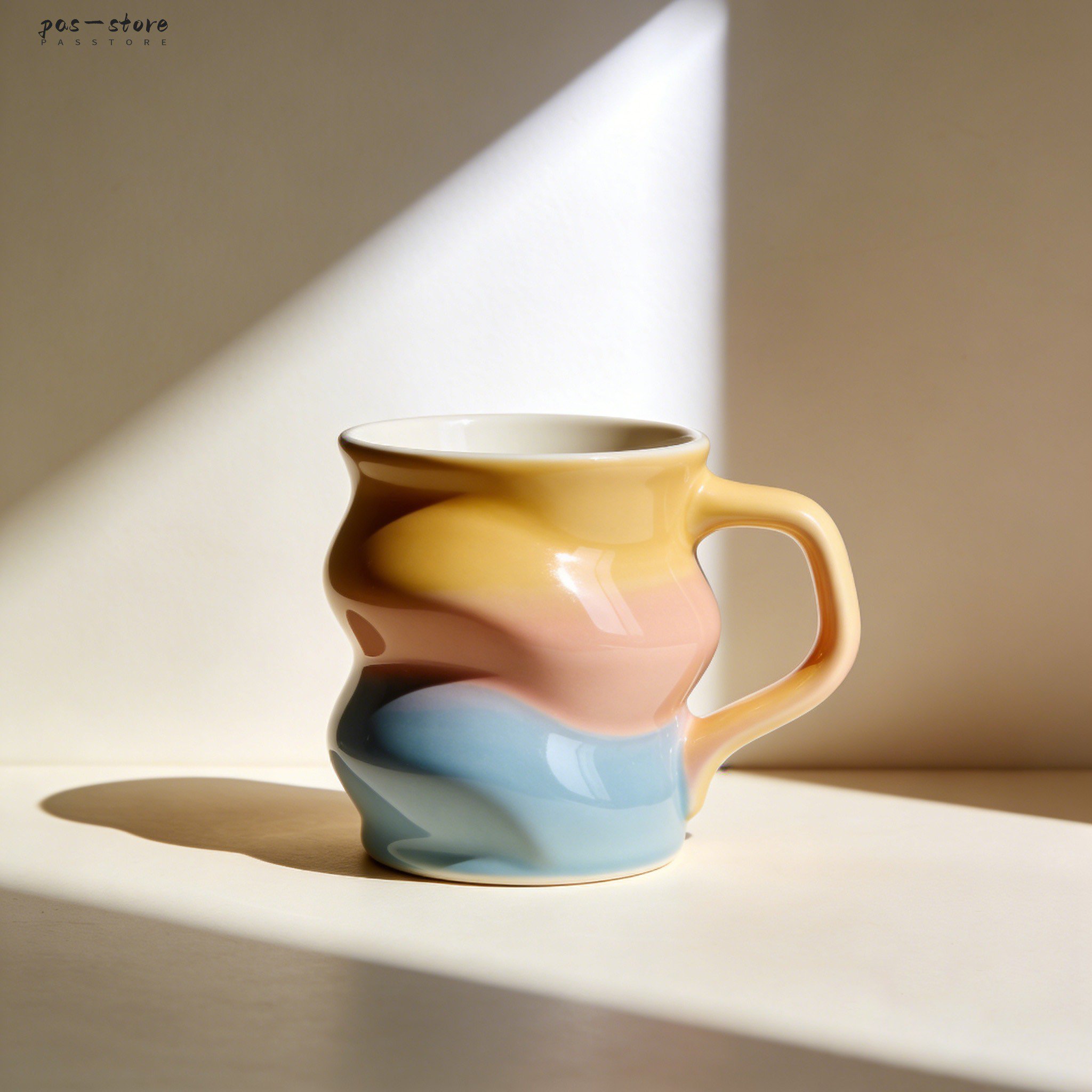 Modern creative tea mug for home