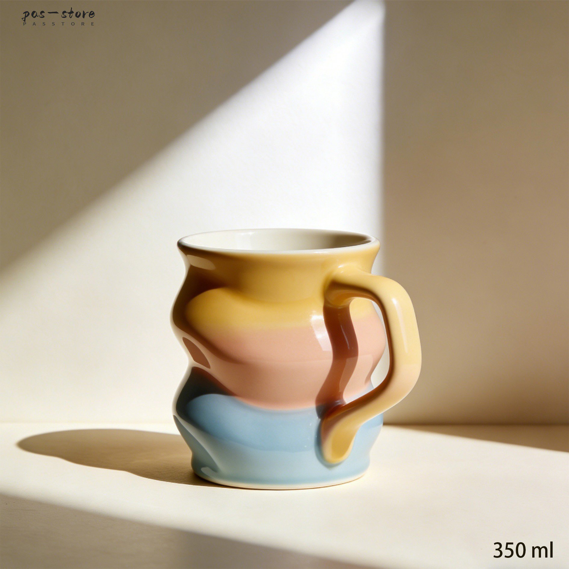 Designer ceramic mug gift idea