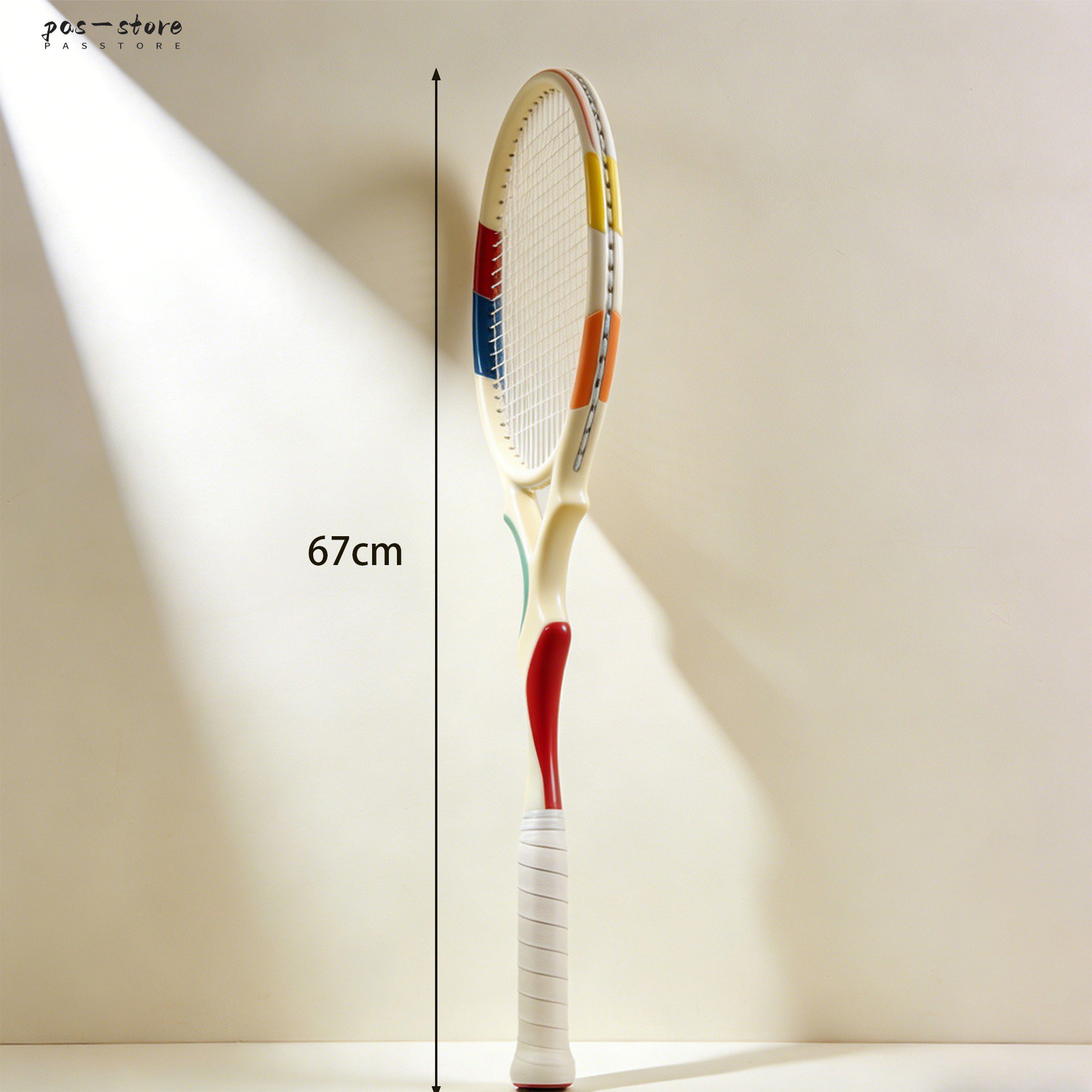 Badminton racket with reinforced carbon fiber frame