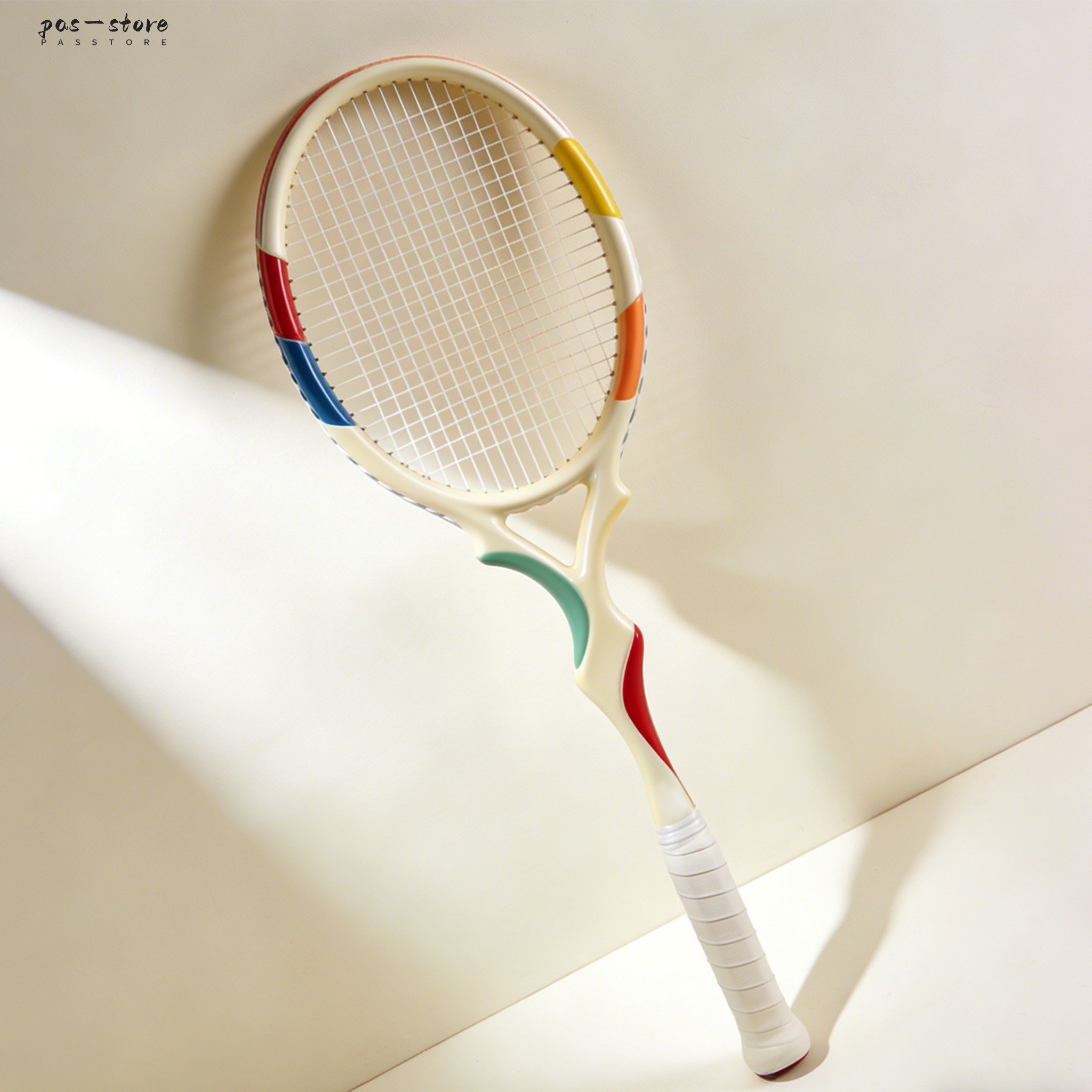 Durable Carbon Fiber Badminton Racket front view