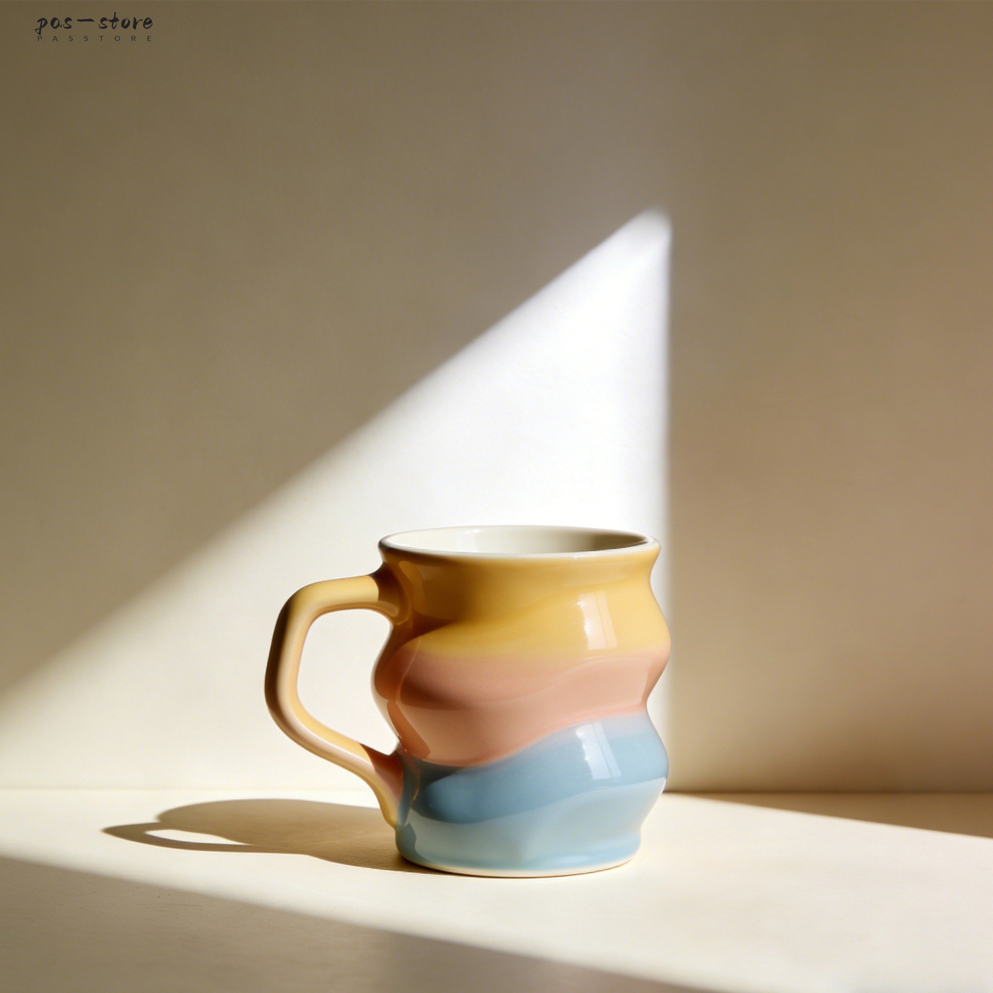 Stylish ceramic coffee mug for office