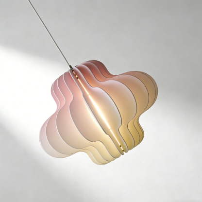 Kreatív művészi étkező csillár