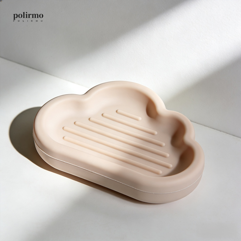 Cloud Shaped Soft Silicone Soap Holder