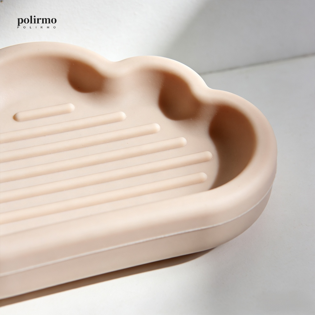 Cloud Shaped Soft Silicone Soap Holder